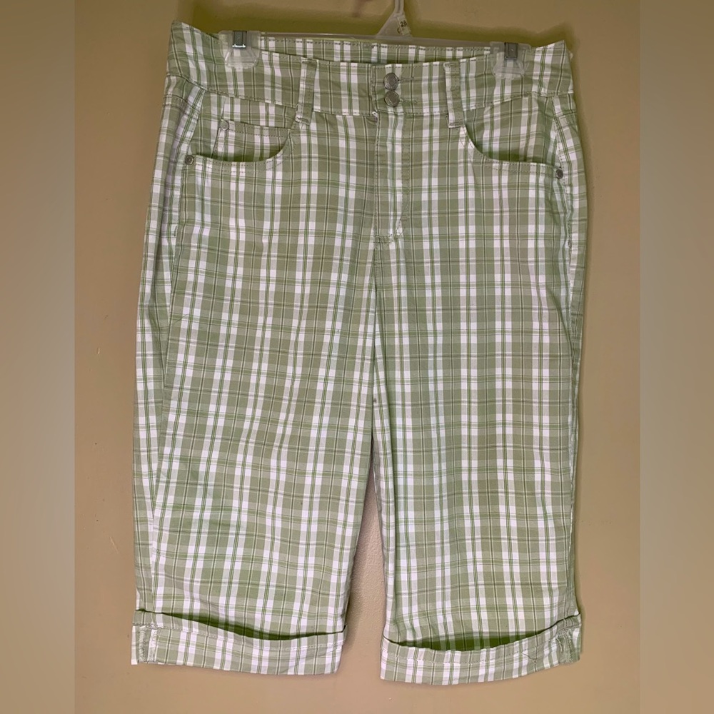 BANDOLINOBLU Cuffed 5 pocket Bermuda Shorts Size 8